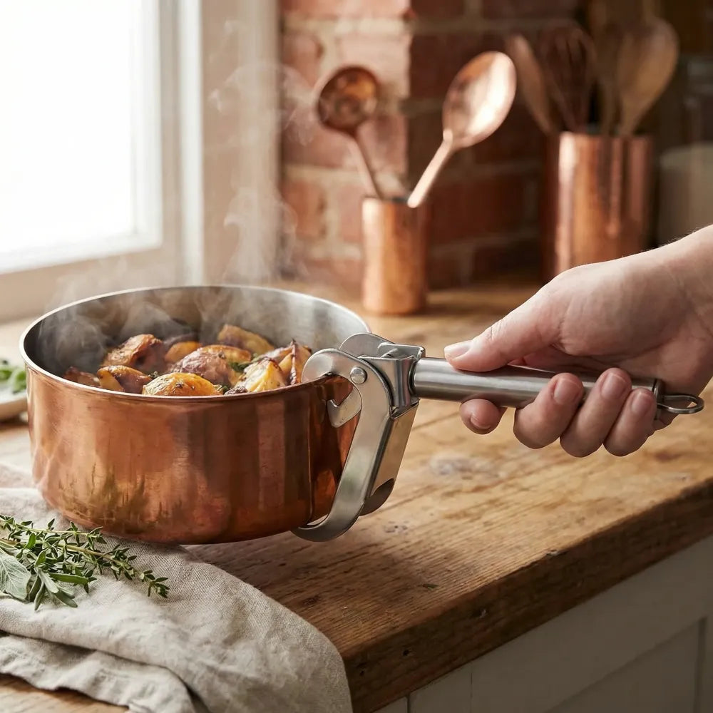 Stainless steel hot bowl holder - home & kitchen