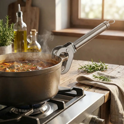 Stainless steel hot bowl holder - home & kitchen