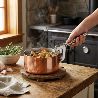 Stainless steel hot bowl holder - home & kitchen