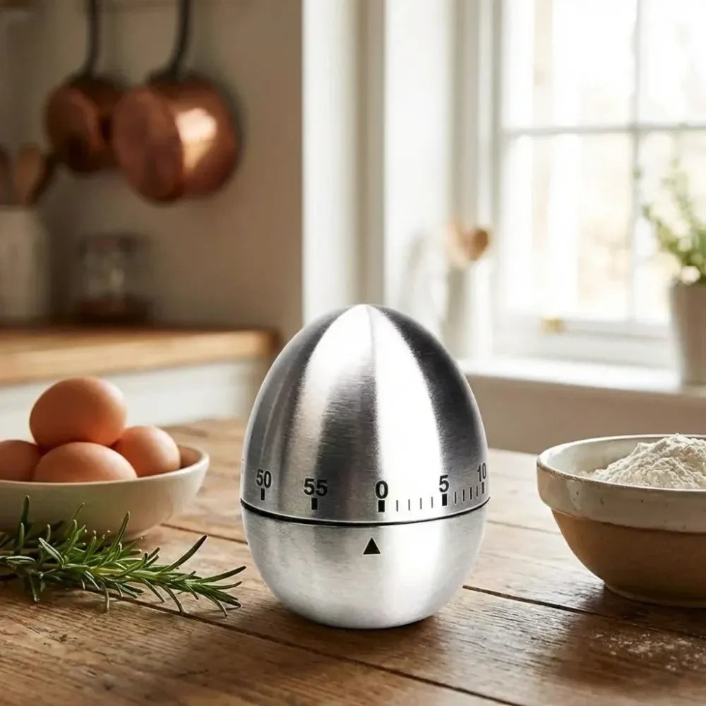 Stainless steel kitchen timer - home essentials