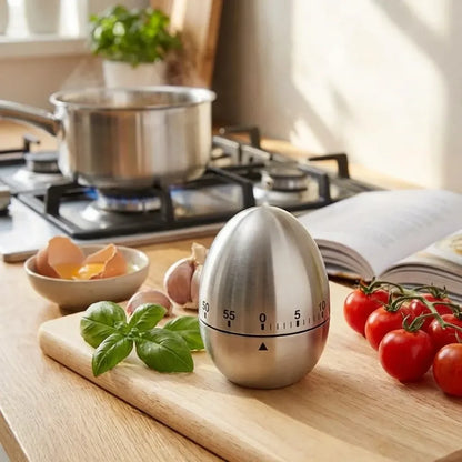 Stainless steel kitchen timer - home essentials