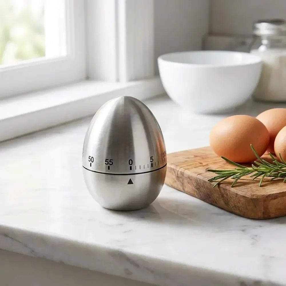 Stainless steel kitchen timer - home essentials