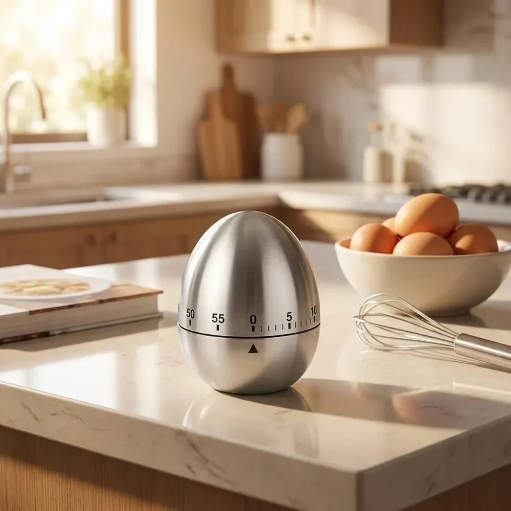 Stainless steel kitchen timer - home essentials