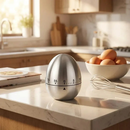Stainless steel kitchen timer - home essentials