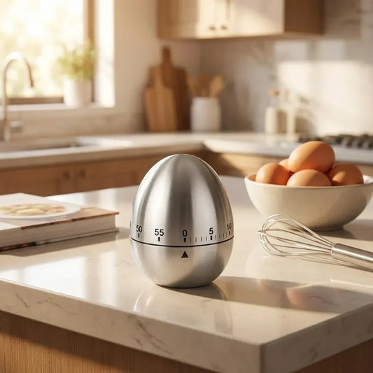 Stainless steel kitchen timer - home essentials