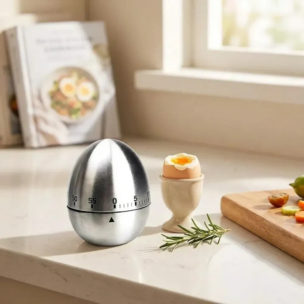 Stainless steel kitchen timer - home essentials