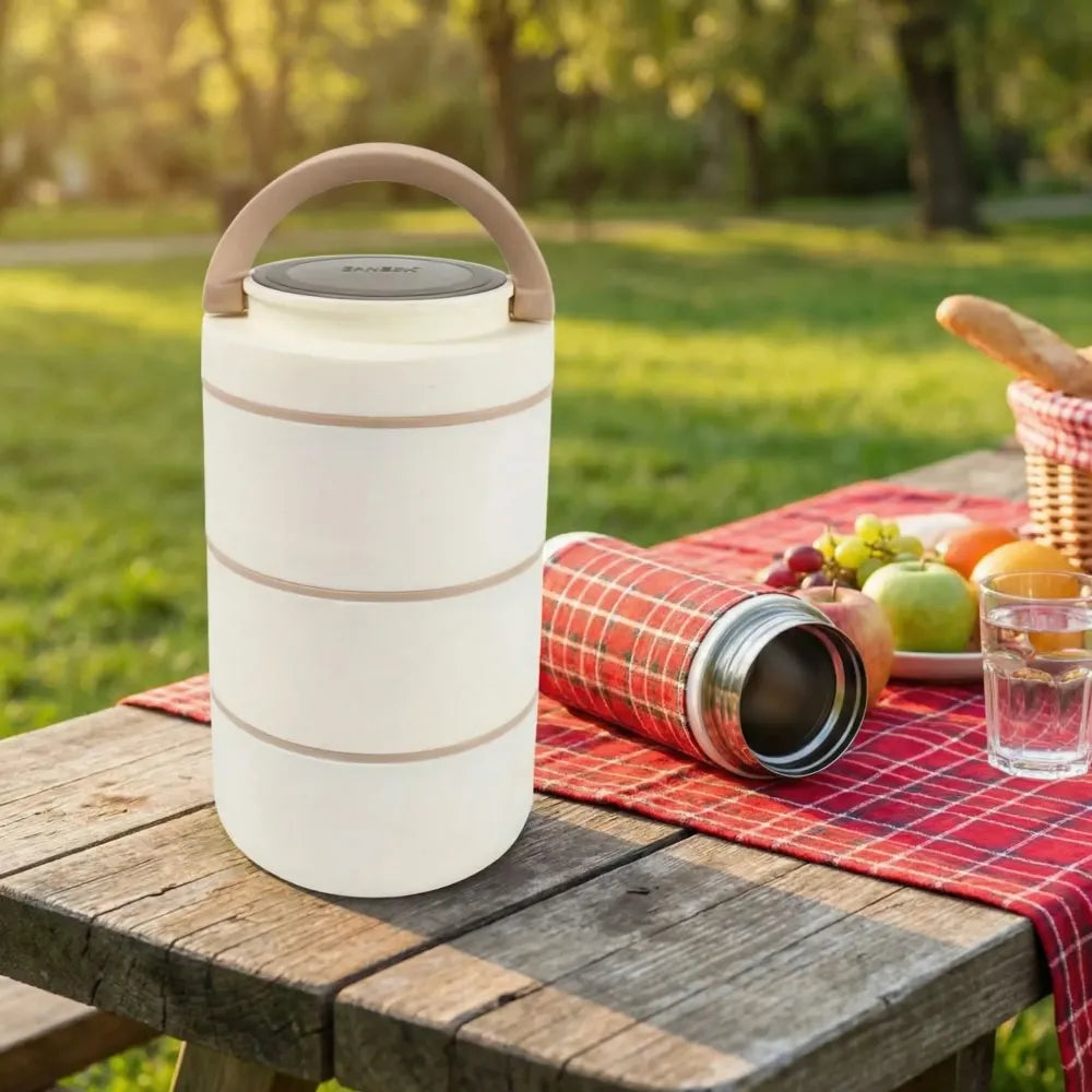 Stainless steel leak-proof lunch box - home & kitchen