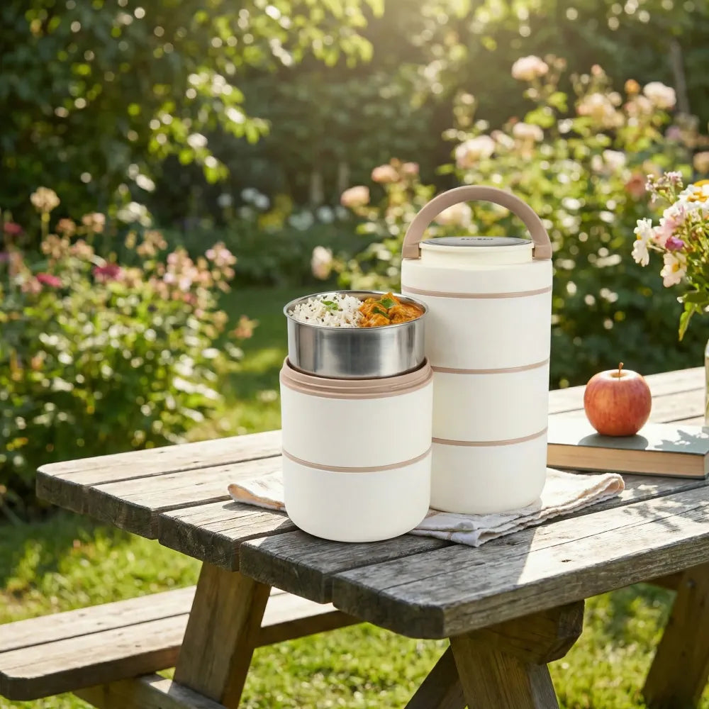 Stainless steel leak-proof lunch box - home & kitchen
