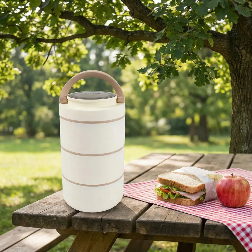 Stainless steel leak-proof lunch box - home & kitchen