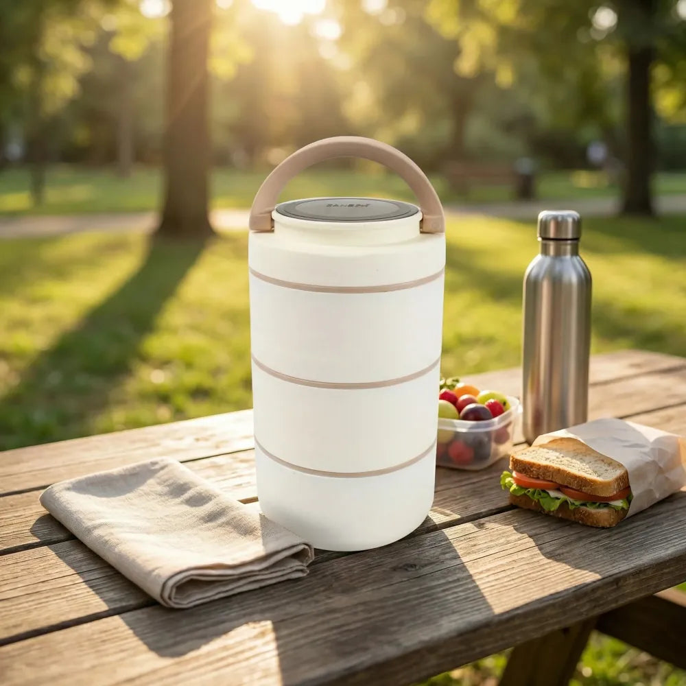 Stainless steel leak-proof lunch box - home & kitchen