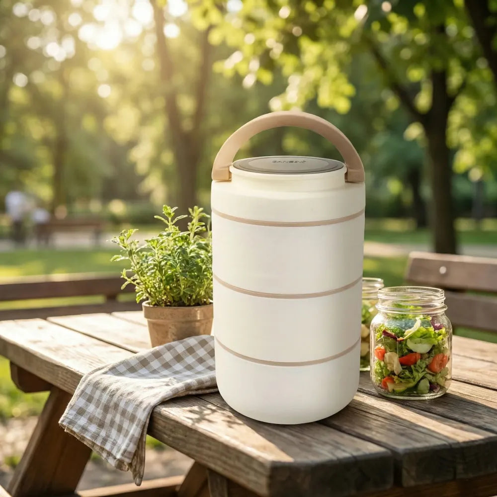 Stainless steel leak-proof lunch box - home & kitchen