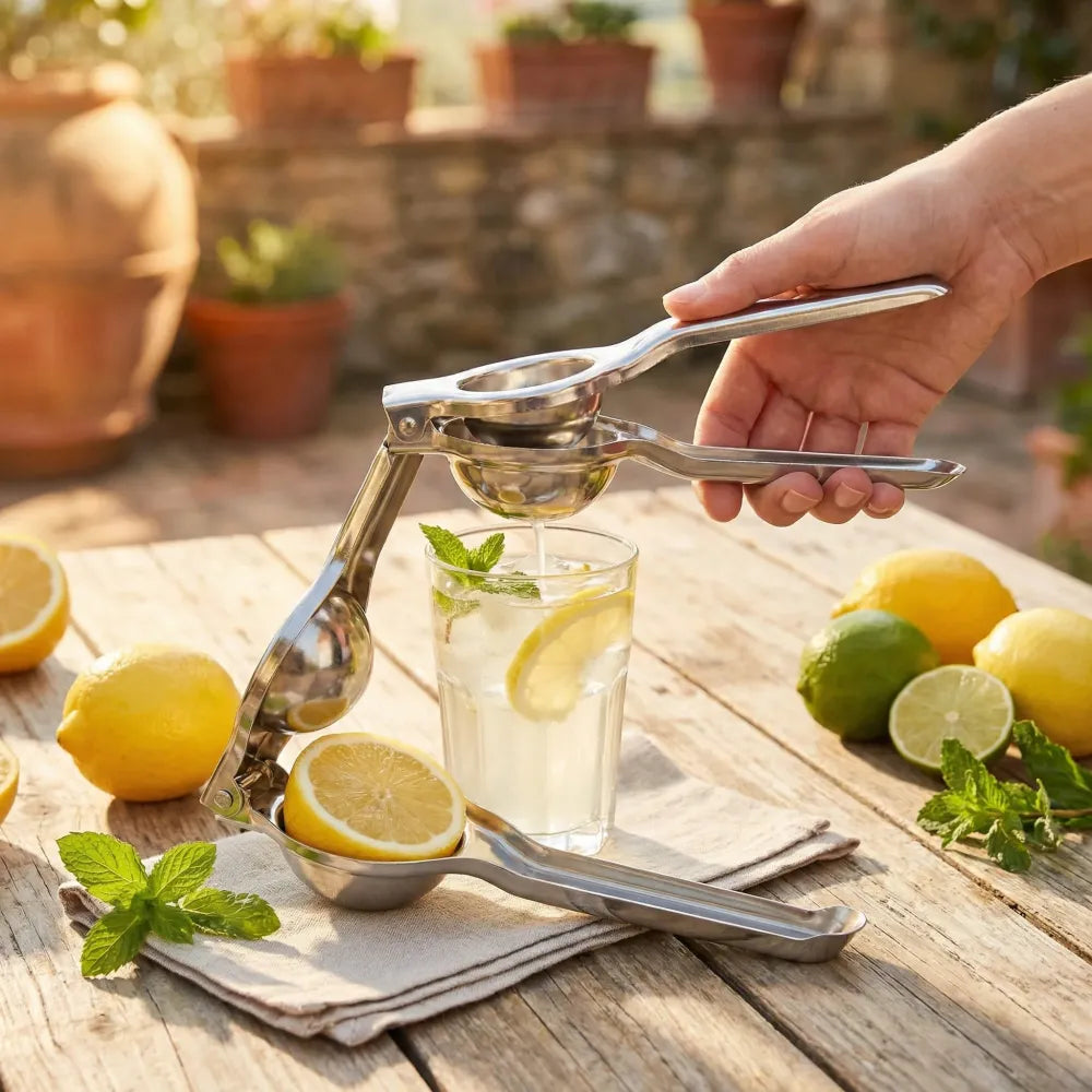Stainless steel lemon squeezer - kitchen tool