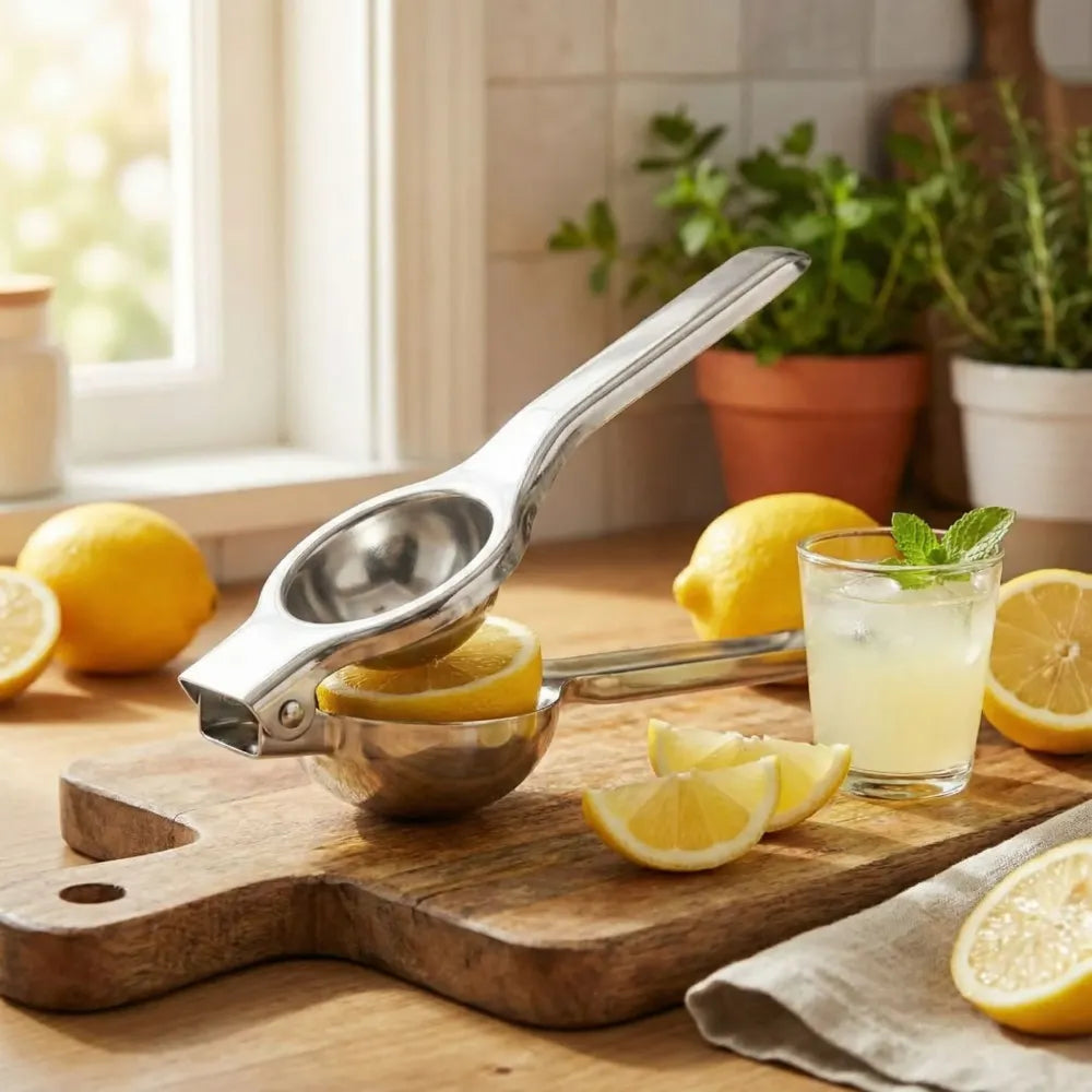 Stainless steel lemon squeezer - kitchen tool