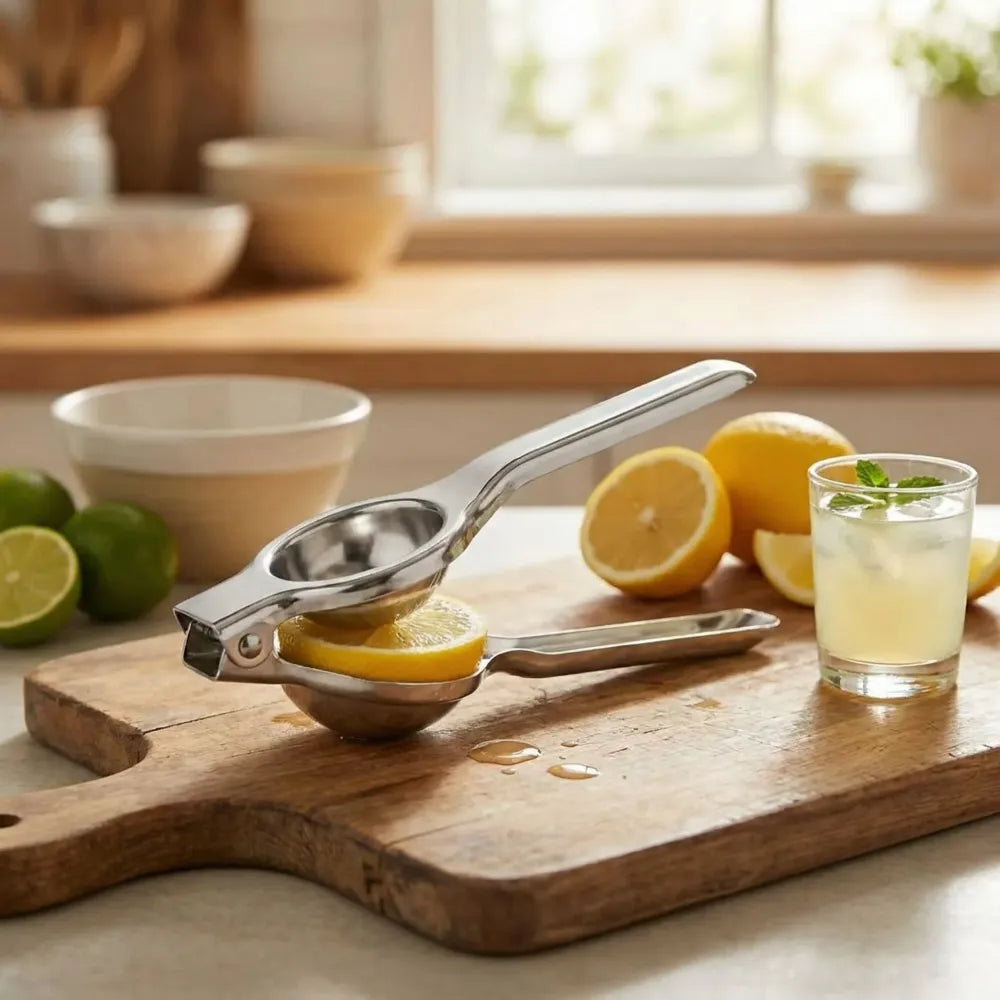 Stainless steel lemon squeezer - kitchen tool