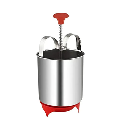 Stainless steel medu vada maker with stand