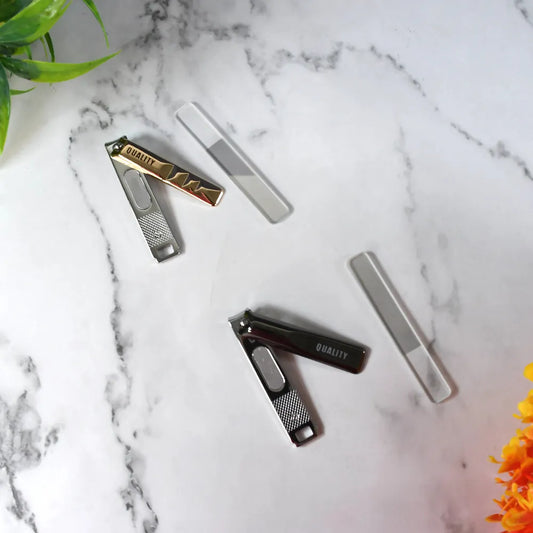 Stainless steel nail clipper set - health & beauty