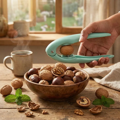 Stainless steel nutcracker clip - home & kitchen