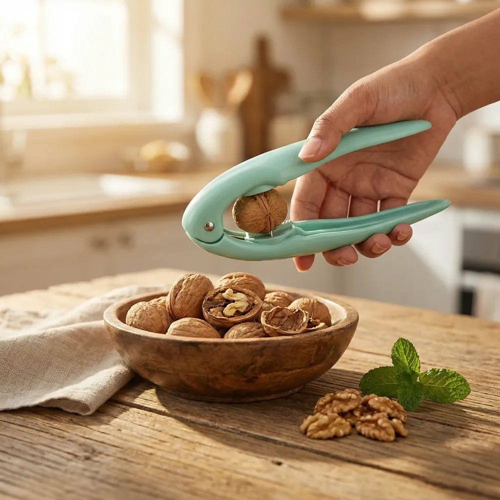 Stainless steel nutcracker clip - home & kitchen