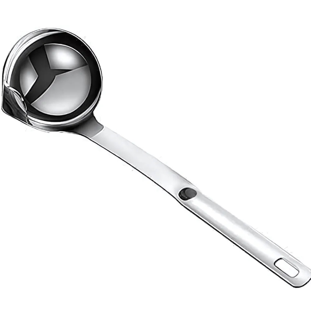 Stainless steel oil soup separator spoon (pack of 1 / 2)
