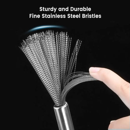Stainless steel pan brush (2-pack)