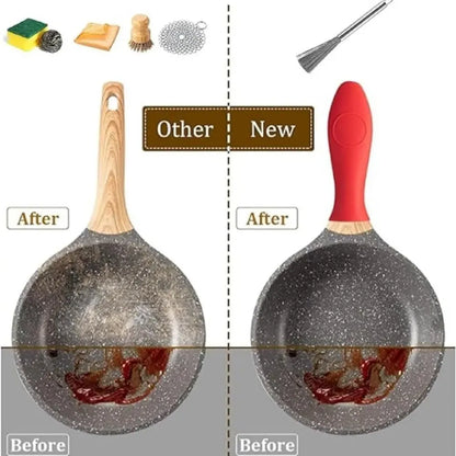 Stainless steel pan brush (2-pack)