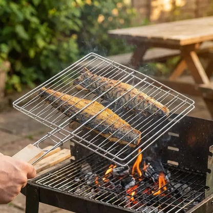Stainless steel papad grill - kitchen tool