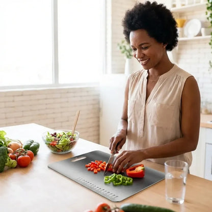 Stainless steel precision cutting board - home & kitchen