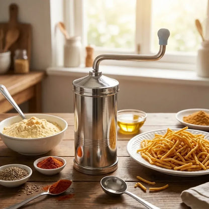 Stainless steel sev sancha machine - kitchen tool