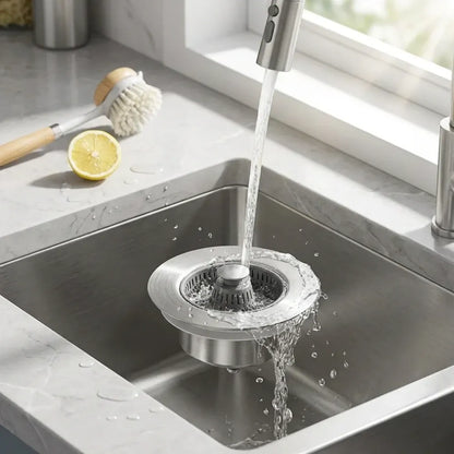 Stainless steel sink drain filter