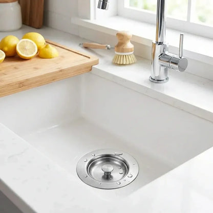 Stainless steel sink drain filter