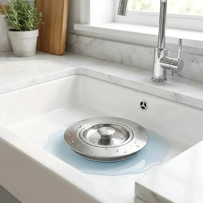 Stainless steel sink drain filter