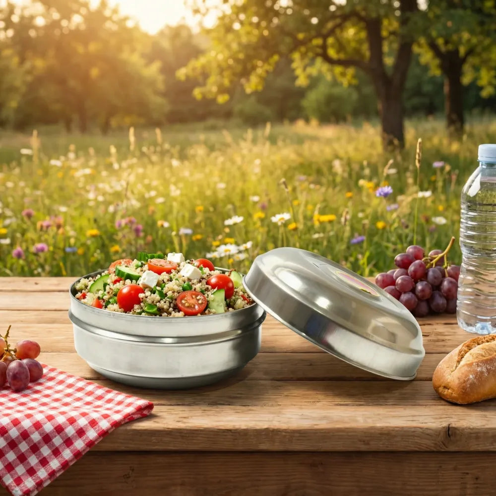 Stainless steel tiffin box - home & kitchen