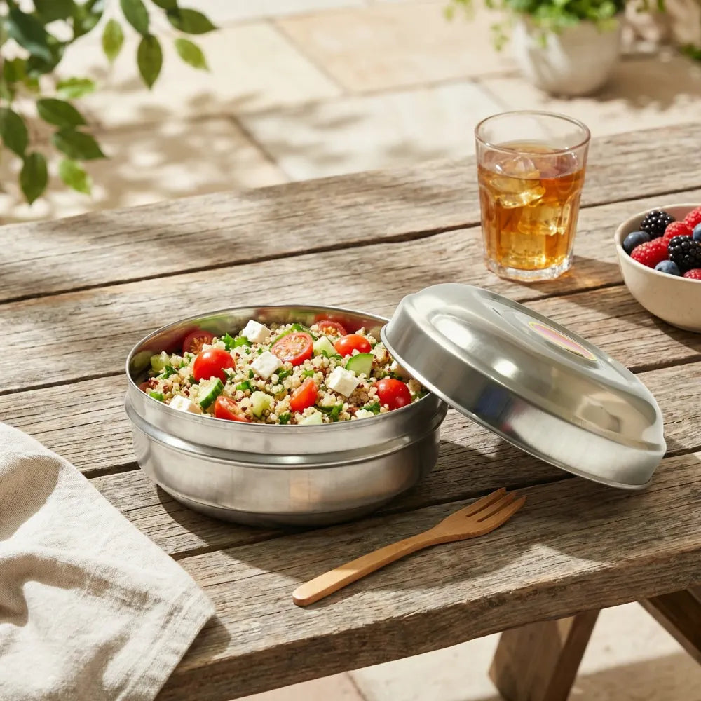 Stainless steel tiffin box - home & kitchen