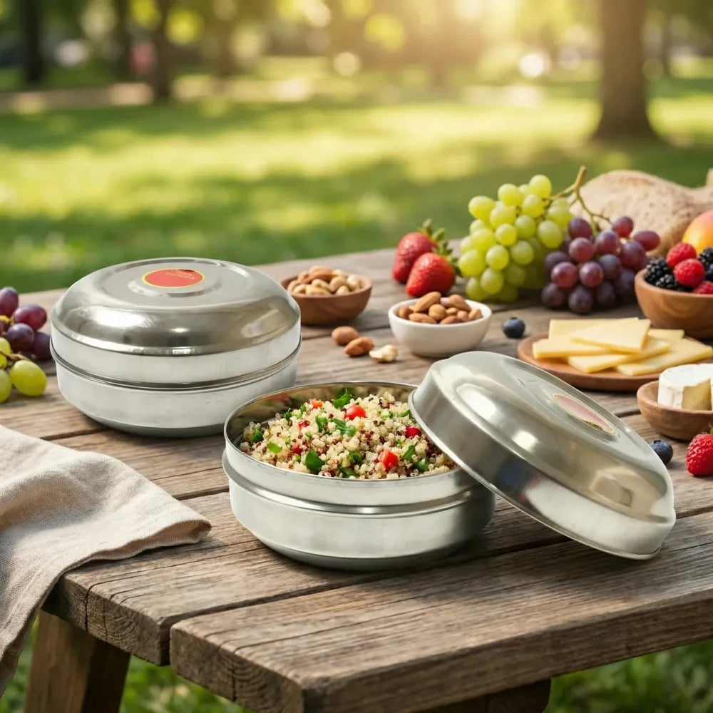 Stainless steel tiffin box - home & kitchen
