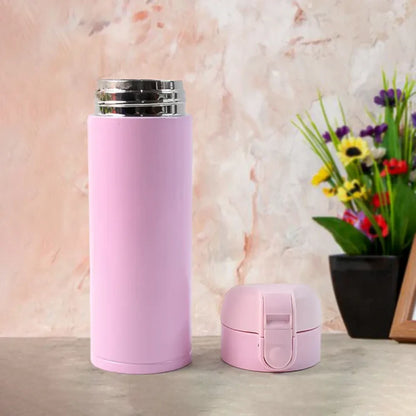 Stainless steel vacuum water bottle (350ml) - home & kitchen