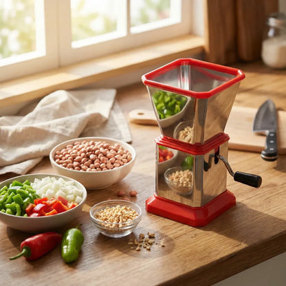 Stainless steel vegetable chopper - home & kitchen