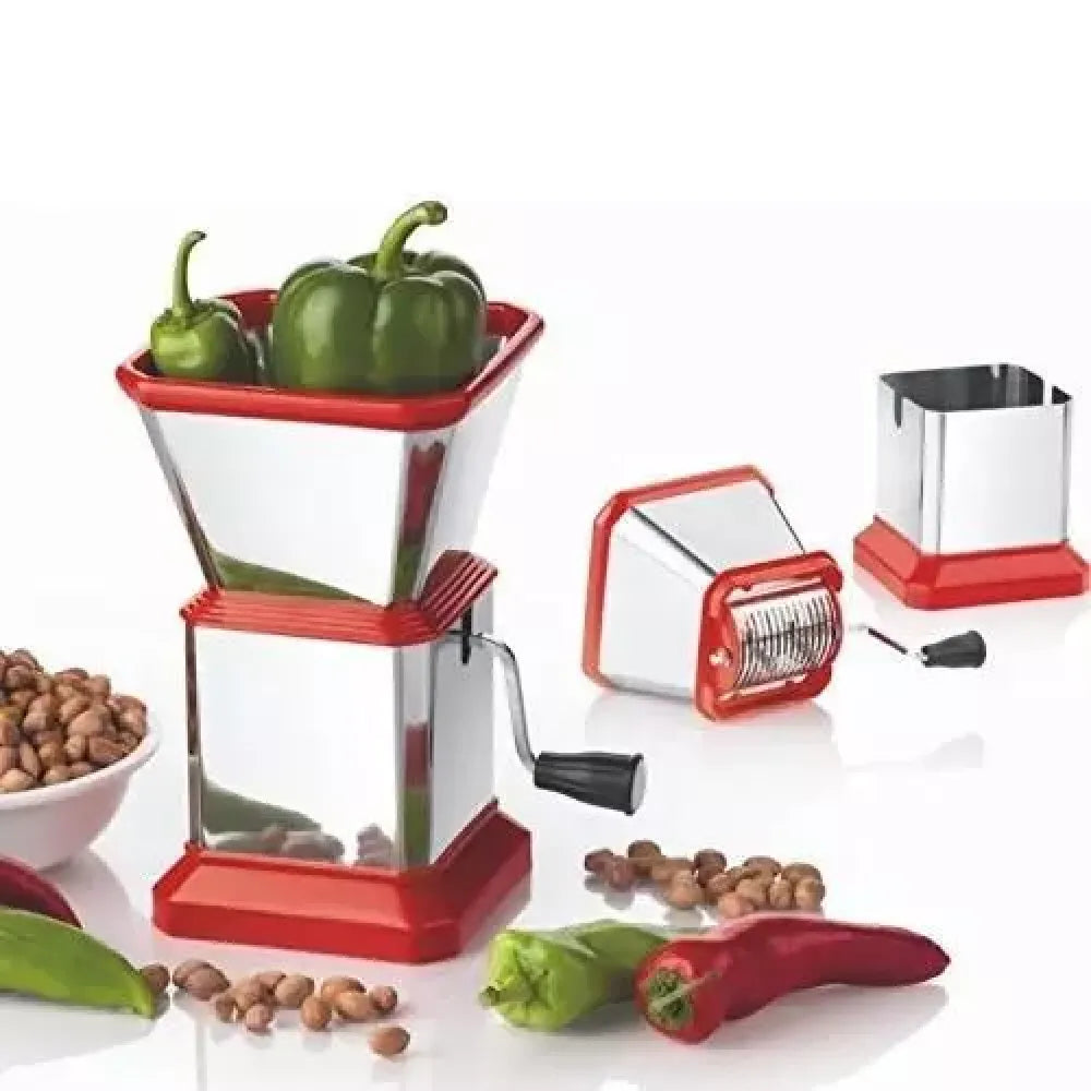 Stainless steel vegetable chopper - home & kitchen