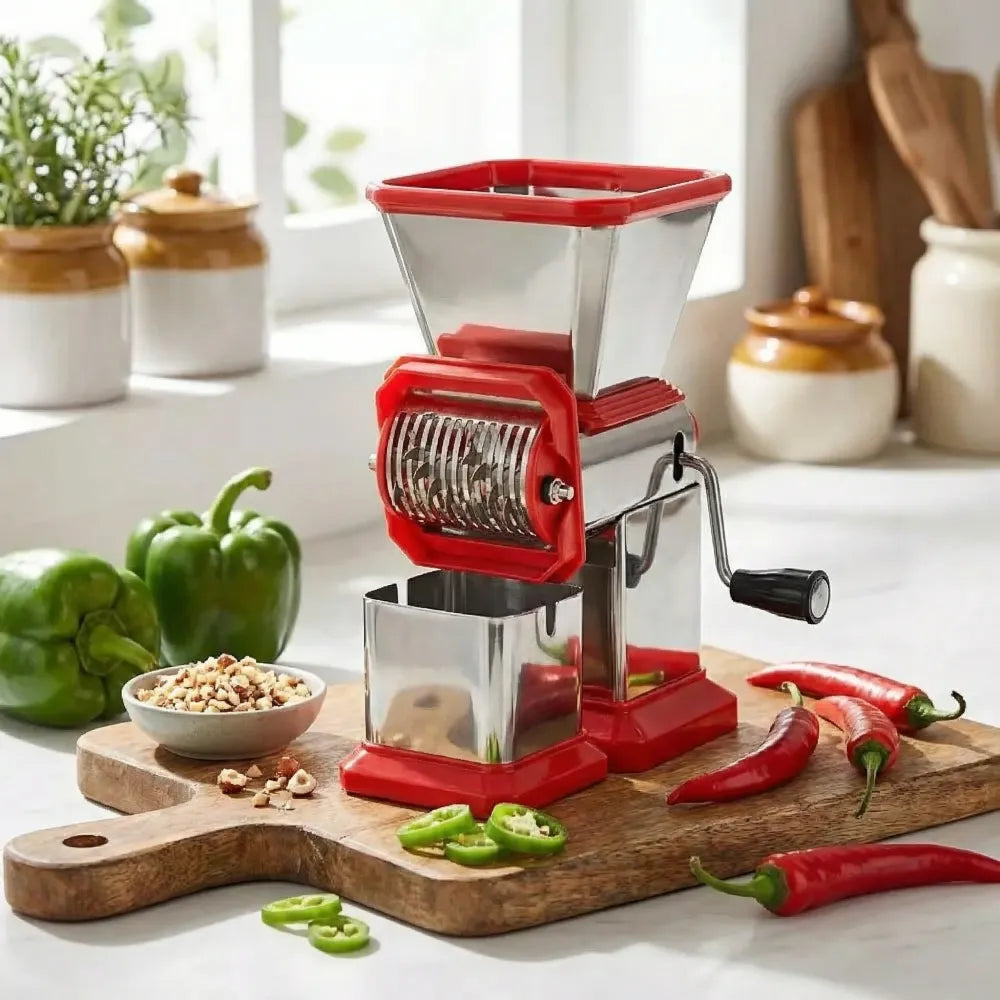 Stainless steel vegetable chopper - home & kitchen