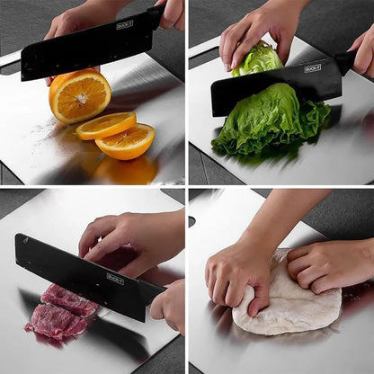 Stainless steel vegetable fruit cutting chopping board (3120 cm 1 pc) - home & kitchen
