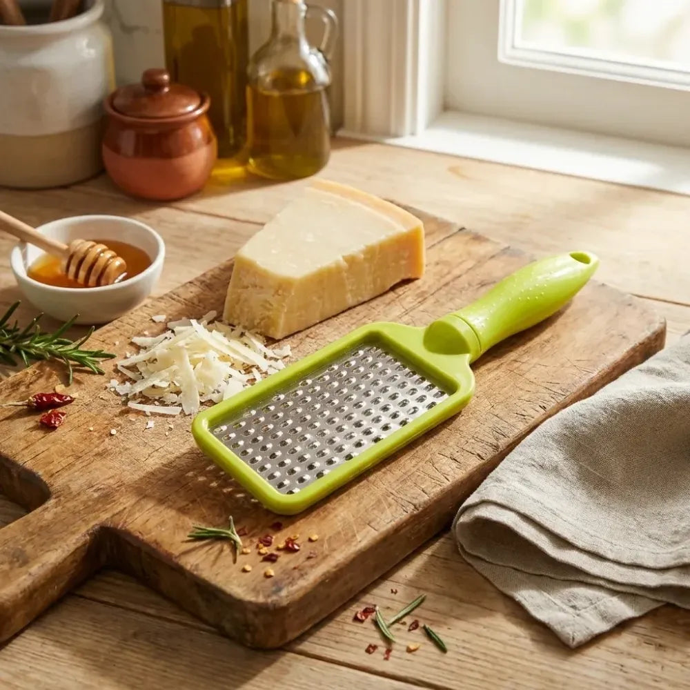 Stainless steel vegetables fruits shredder for kitchen cheese grater (1 pc) - chocolates