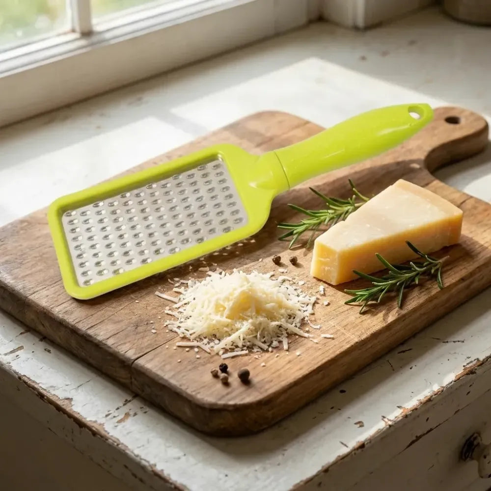 Stainless steel vegetables fruits shredder for kitchen cheese grater (1 pc) - chocolates