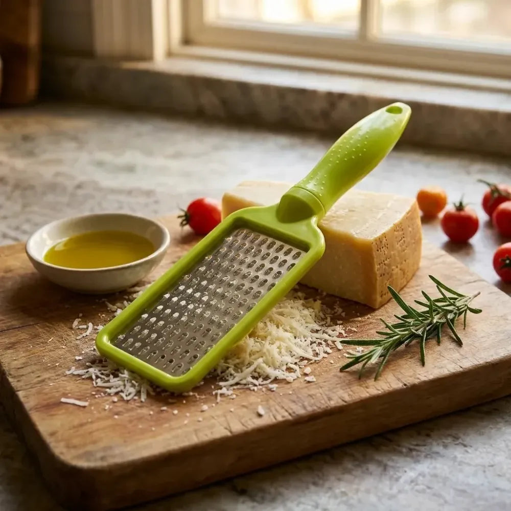 Stainless steel vegetables fruits shredder for kitchen cheese grater (1 pc) - chocolates