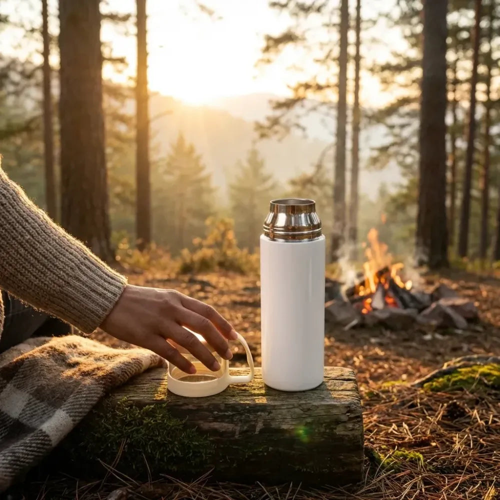 Stainless steel water vacuum bottle (350 ml) - home & kitchen