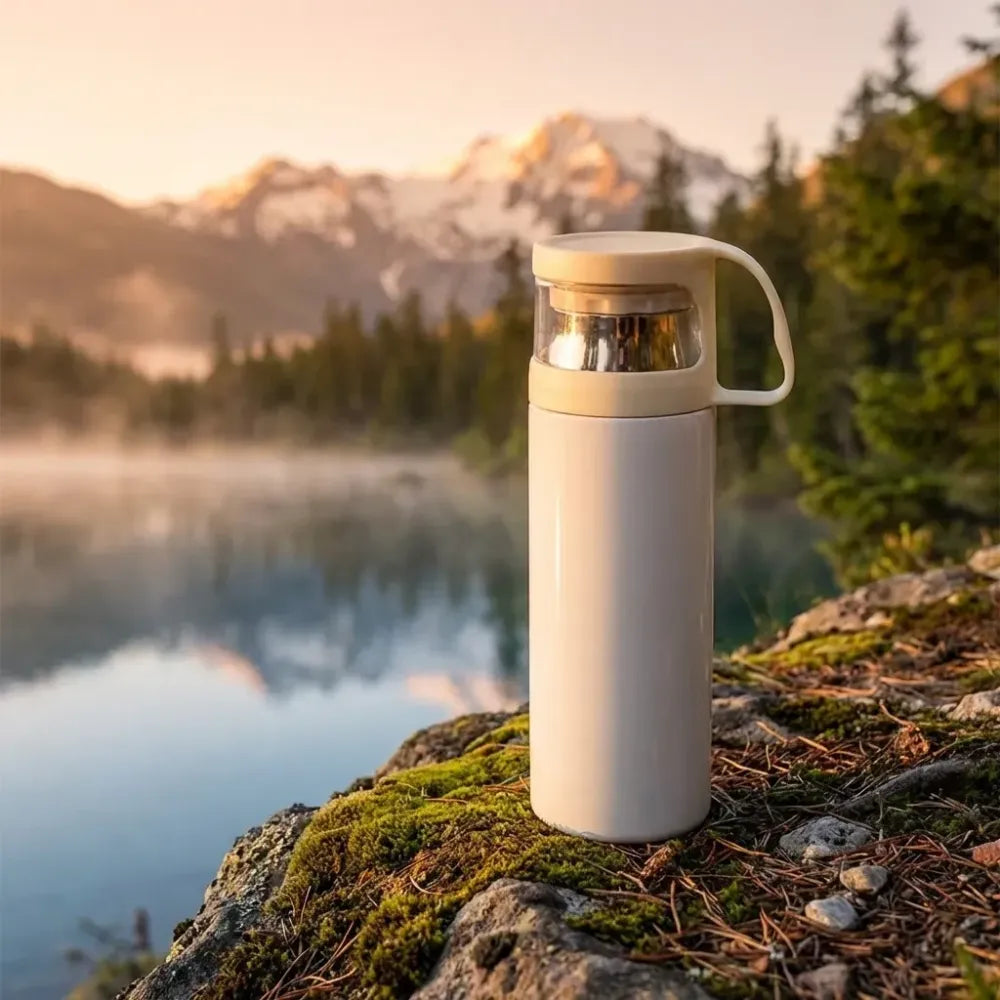 Stainless steel water vacuum bottle (350 ml) - home & kitchen