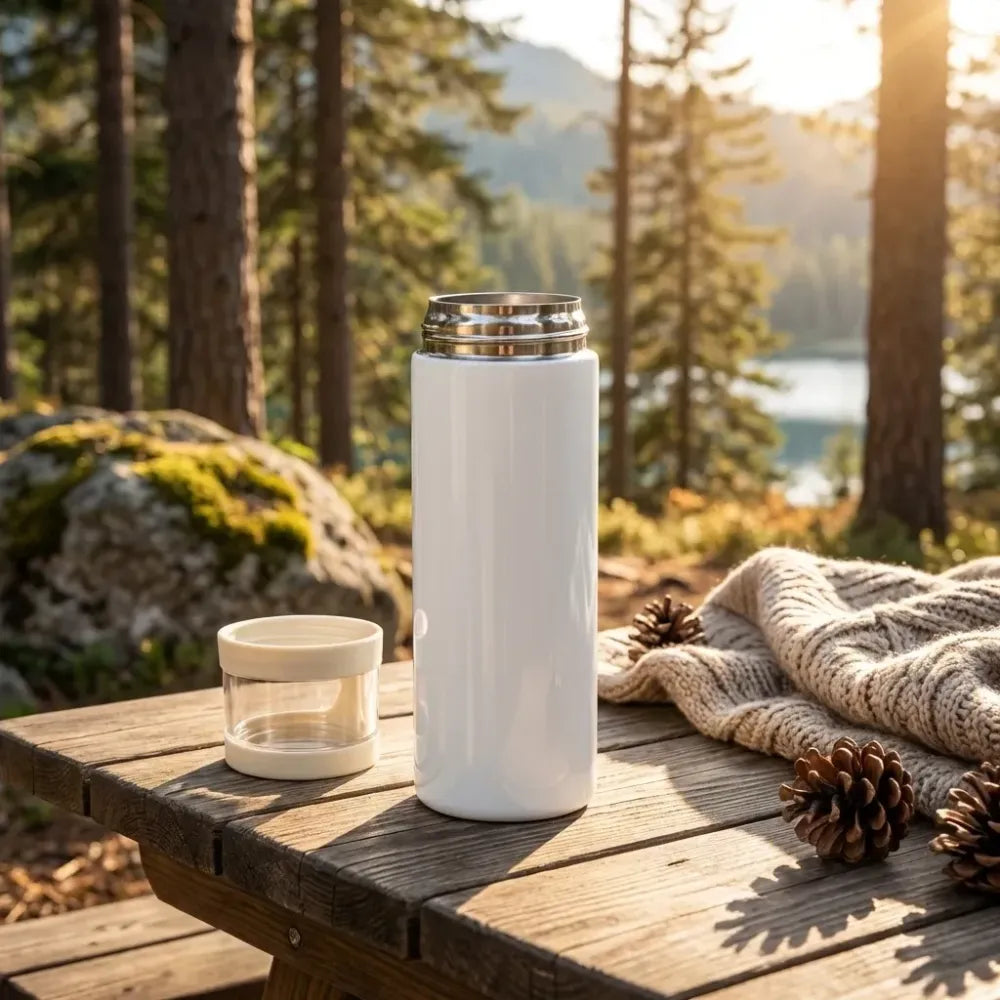Stainless steel water vacuum bottle (350 ml) - home & kitchen