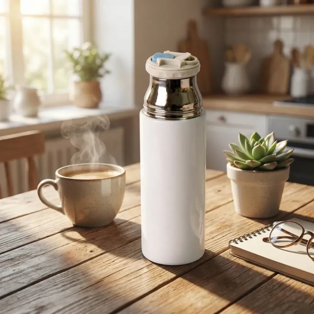 Stainless steel water vacuum bottle (350 ml) - home & kitchen