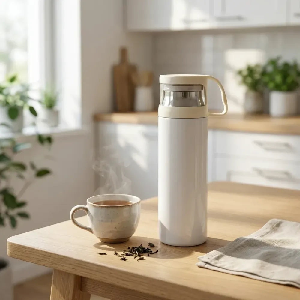 Stainless steel water vacuum bottle (350 ml) - home & kitchen