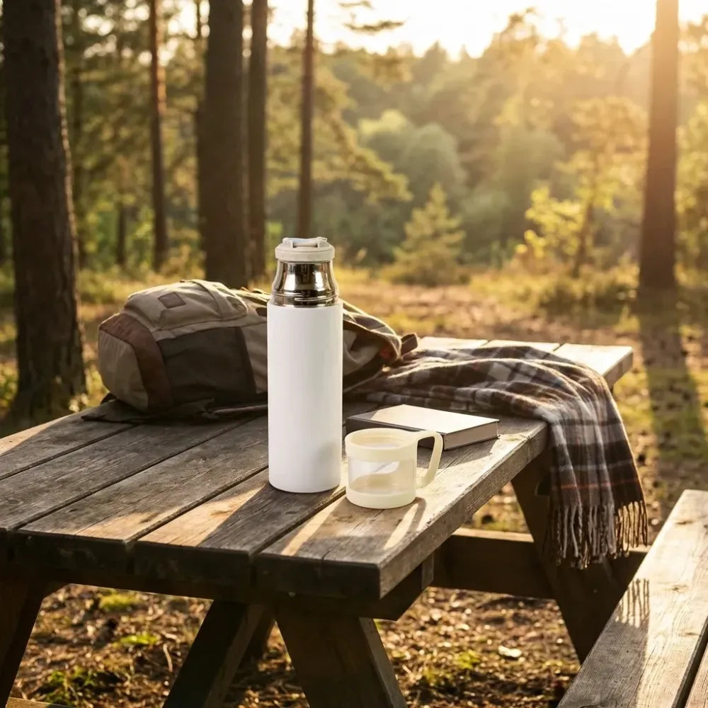 Stainless steel water vacuum bottle (350 ml) - home & kitchen