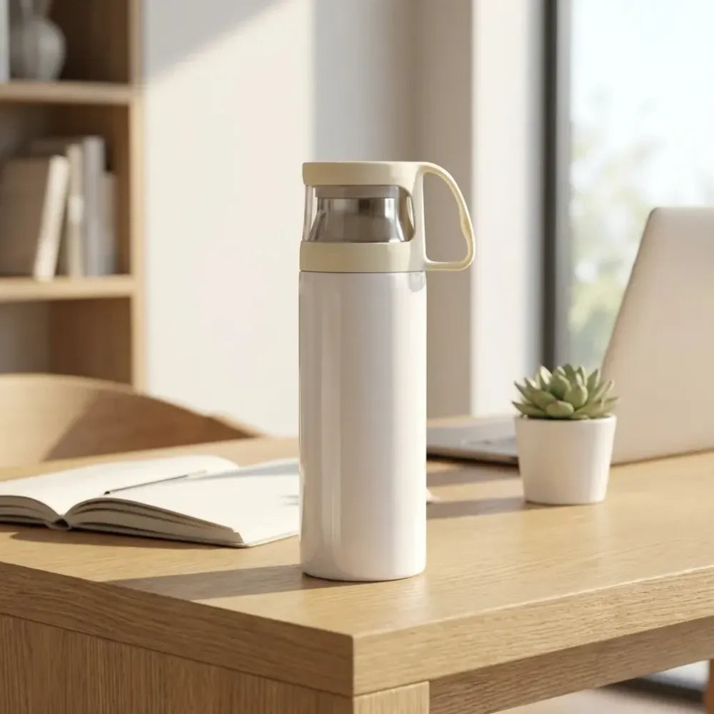 Stainless steel water vacuum bottle (350 ml) - home & kitchen