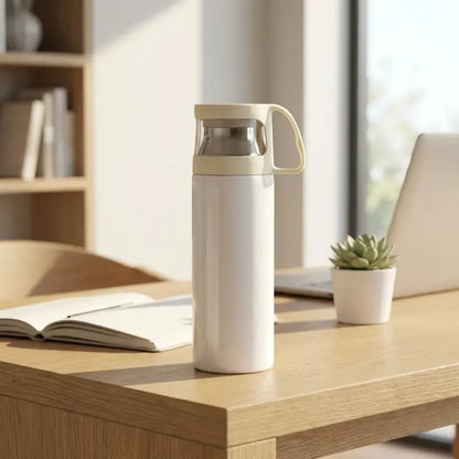 Stainless steel water vacuum bottle (350 ml) - home & kitchen